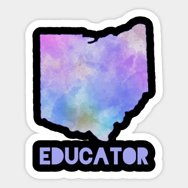 Ohio Educator Sticker by designed2teach